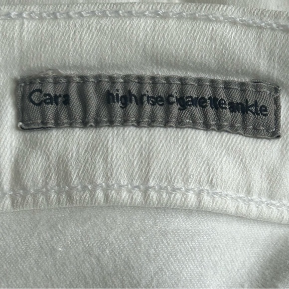 Citizens of Humanity Cara High Rise Cigarette Ankle Jeans White Women’s Size 27 - Picture 7 of 10